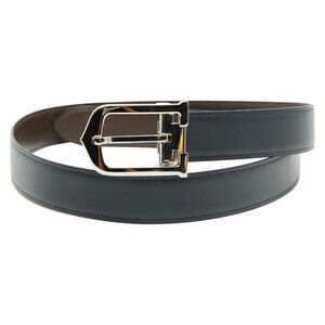 Cartier Black Leather Belt